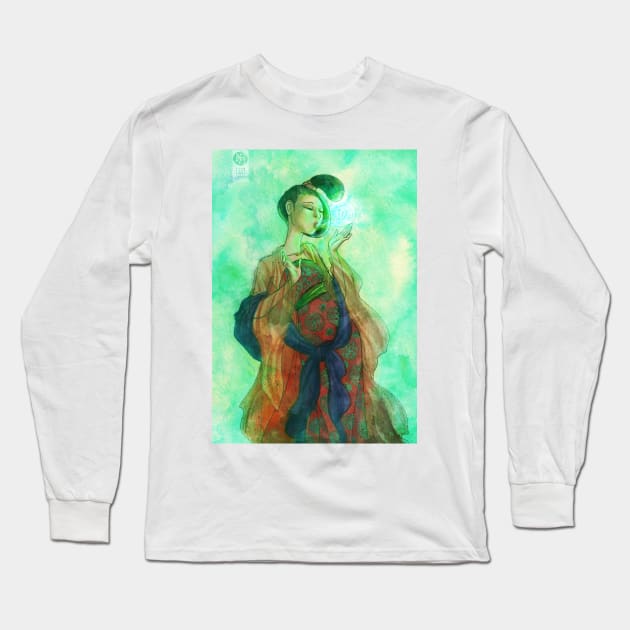 Foxfire from Hulijing Long Sleeve T-Shirt by Lunares